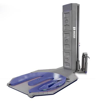 Mesin Pembungkus Palet Otomatis Penuh Meja Putar Tipe Model E/M