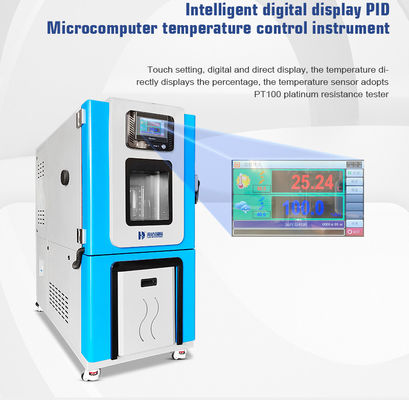 Benchtop Temperature Test Instrument Temperature Humidity Chamber yang andal untuk laboratorium