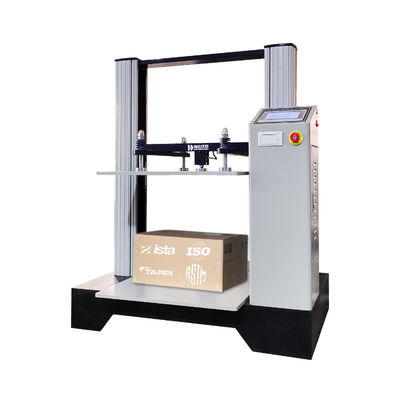 Mesin pengujian kompresi kotak kontrol komputer paket / kotak kompresi tester