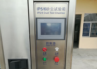 Perlindungan IP Tset Lcd Layar Sentuh Kamar Uji Pasir Dan Debu Dengan Bedak
