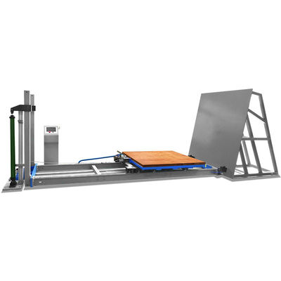 Peralatan pengujian kemasan ISTA untuk dampak miring dengan ketahanan dampak yang kuat