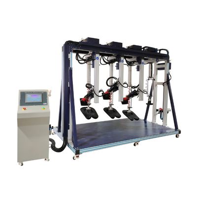 Mesin pengujian daya tahan tiga kursi sofa dan punggung