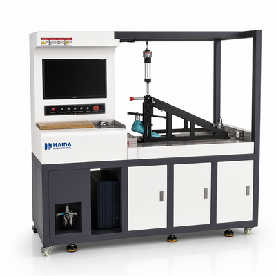 HAIDA Resistance Tester Slip Shoe Sole Friction Coefficient Testing Machine ISO 13287 ASTM F2913 Peralatan pengujian sepatu