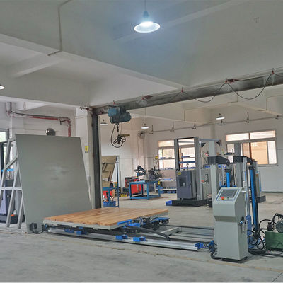 Peralatan pengujian kemasan ISTA untuk dampak miring dengan ketahanan dampak yang kuat