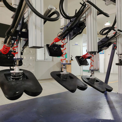 Mesin pengujian daya tahan tiga kursi sofa dan punggung