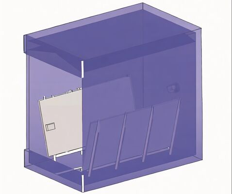 Peralatan pengujian suhu iklim PV Cyclic Salt Spray Room Salt Spray Aging Testing Chamber Mesin