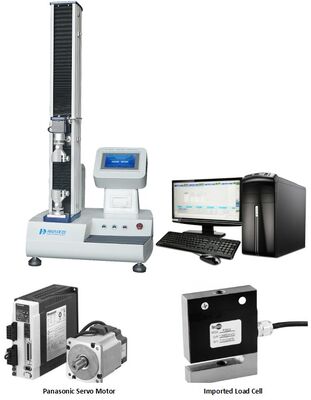 Mesin Uji Tarik Material Las Modul PV Penguji Kekuatan Sambungan Material Pengelasan Panel Surya Peralatan Uji Tarik