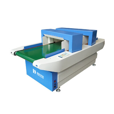 Detektor Logam Jarum Kepala Ganda dengan Lebar Deteksi 600mm dan Kecepatan Konveyor 24m/menit untuk Pengujian Tekstil