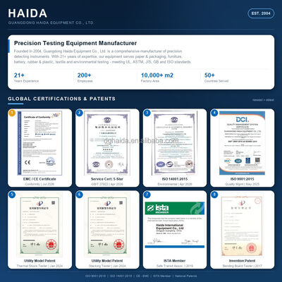 HAIDA Shoe Peeling Strength Tester Shoe Sole and Upper Peeling Testing Machine GB/T 3903.3 Standard Shoe Testiing Equipment