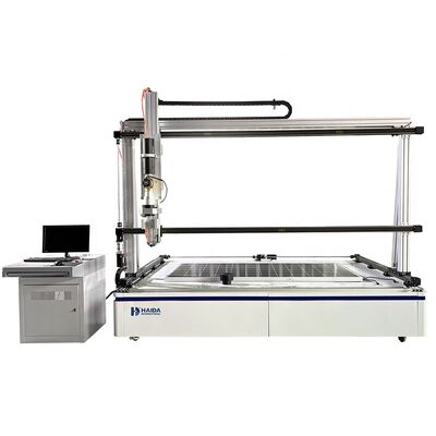 Peralatan Uji Iklim PV Mesin Uji Dampak Hujan Es Peralatan Penguji Dampak Hujan Es Modul Fotovoltaik Ruang Uji Guncangan Hujan Es