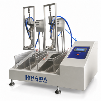 HAIDA Dynamic Footwear Water Resistance Tester Shoe Waterproof Testing Machine SATRA TM 230 Peralatan pengujian sepatu standar